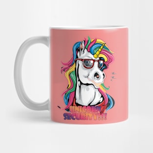 Hippie Unicorn Security Mug